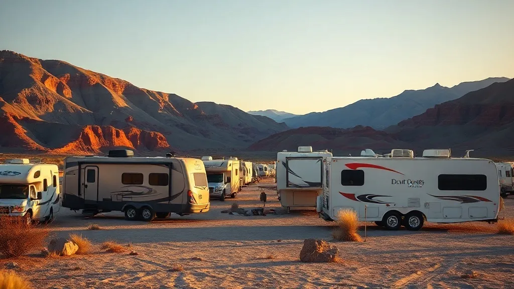 Death Valley RV Camping: Hookup Sites, Dry Camps & Desert Survival Tips