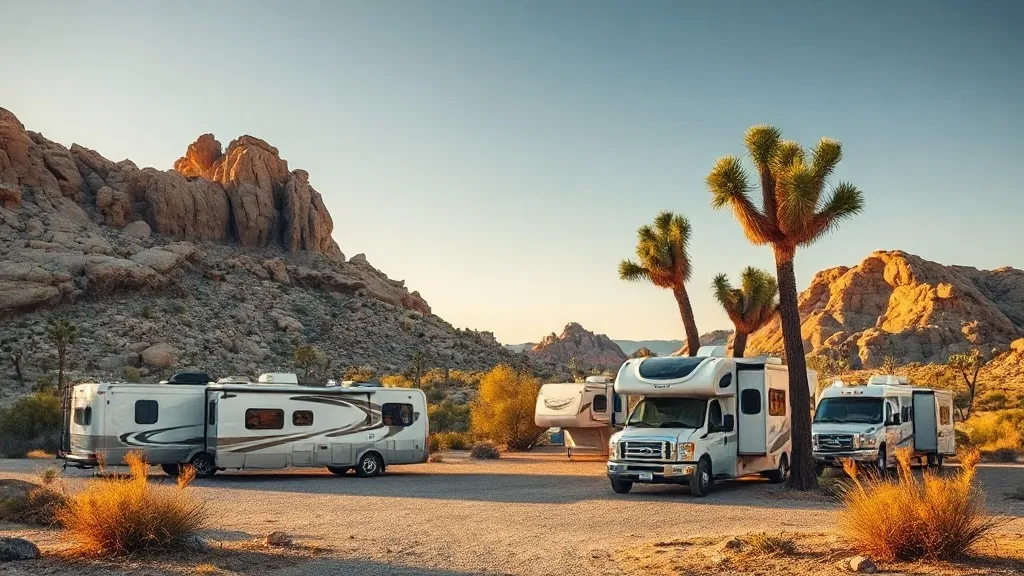 Joshua Tree RV Camping: Inside the Park and Full-Hookup Options Outside