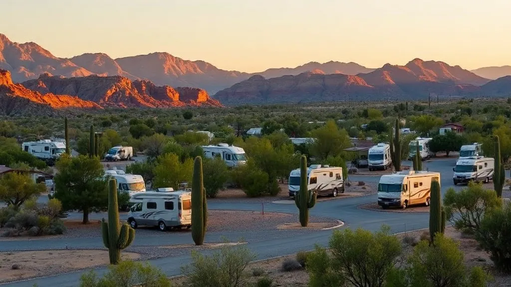 Luxury RV Resorts in Arizona: Golf, Pickleball & Resort-Style Snowbird Living