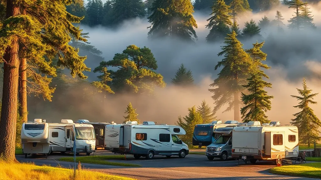 Northern California Redwoods RV Camping: Old Growth and Ocean Mist